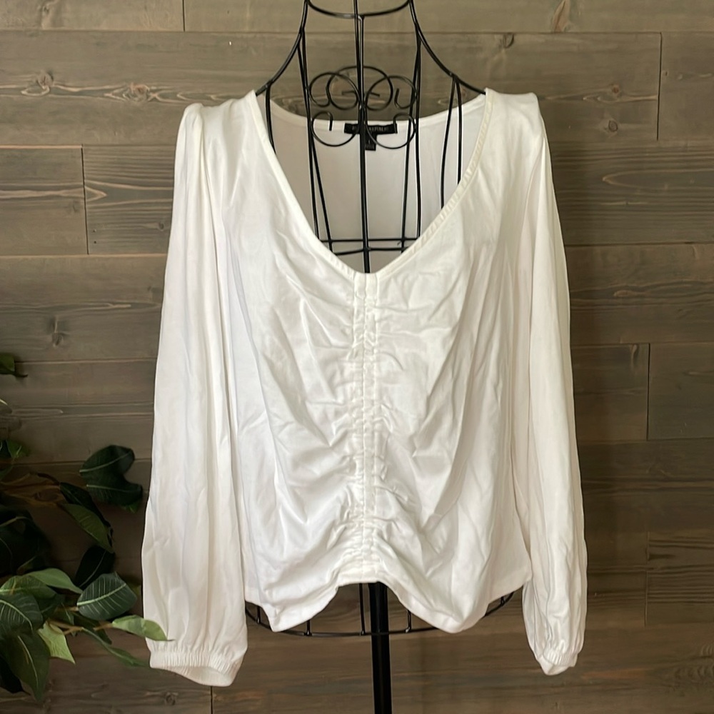 Banana Republic White Blouse
